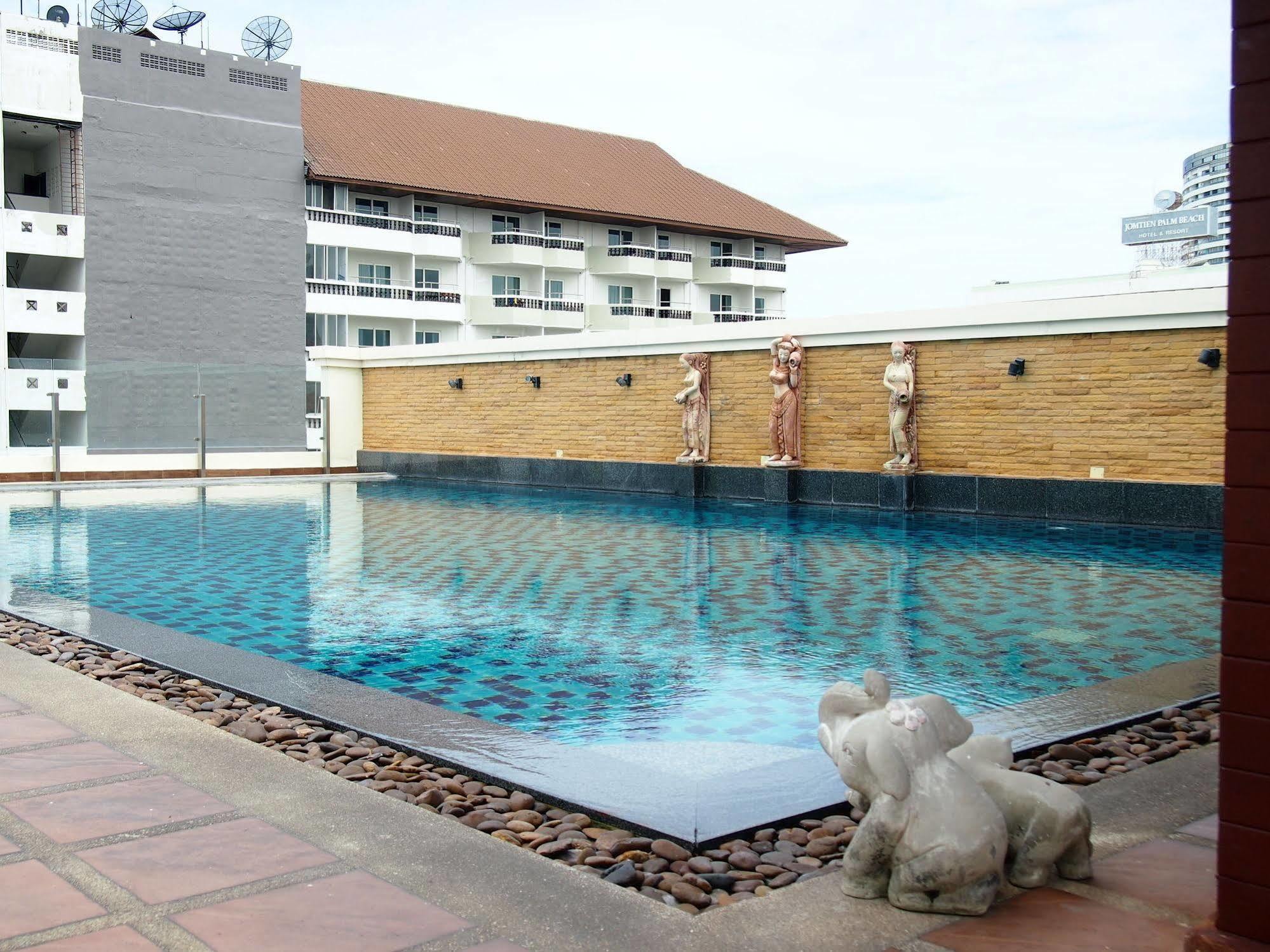 The Paradise Residence Condominum Jomtien Beach Exterior photo